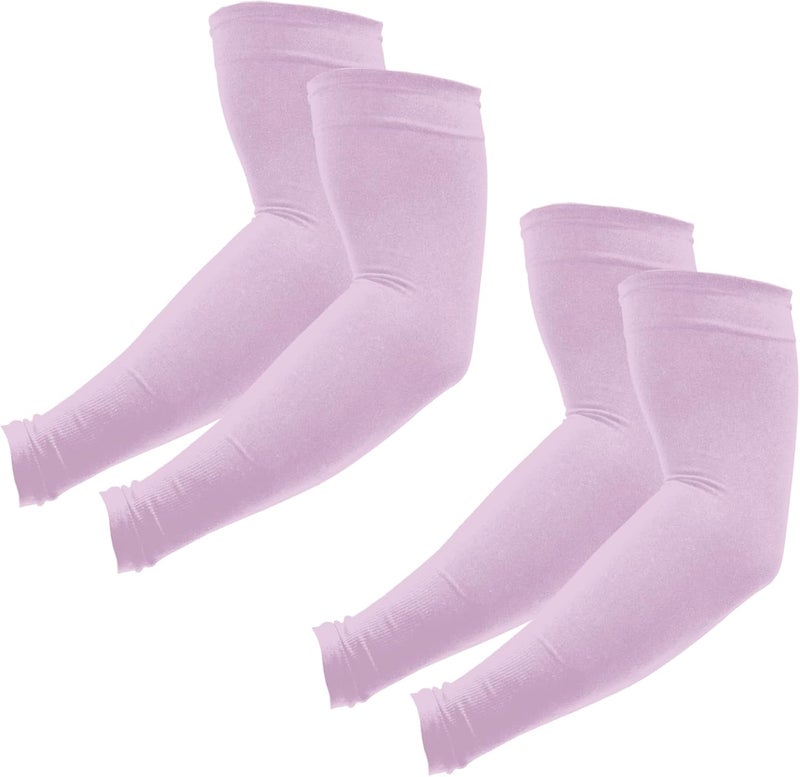 PFFY 2 Pairs UV Protection Cooling Arm Sleeves for Men and Women UPF 50 Sun Sleeve - Image 1